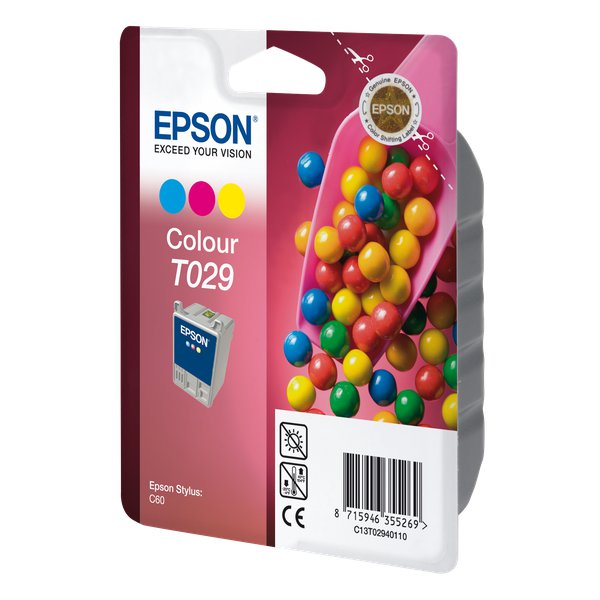 Originale Epson C13T02940110 Cartuccia inkjet blister RS 3 colori