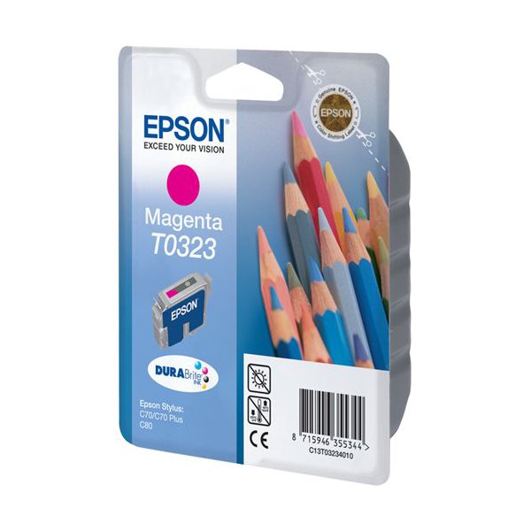 Originale Epson C13T03234010 Cartuccia inkjet ink pigmentato blister RS STYLUS magenta