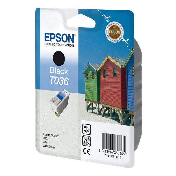 Originale Epson C13T03614010 Cartuccia inkjet blister RS nero