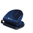 Robusto ed affidabile con struttura interamente in metallo. 2 fori, ideale per piccoli e medi volumi. Guida autobloccante per un facile allineamento della carta. Base removibile per la raccolta degli sfridi. Disponibile in due colori.