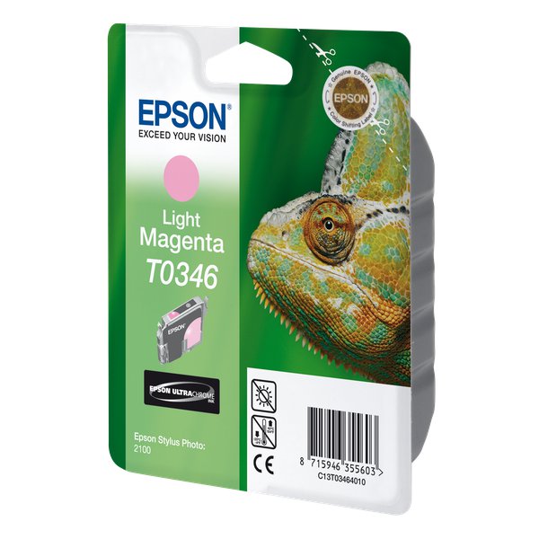 Originale Epson C13T03464010 Cartuccia inkjet ink pigmentato blister RS magenta chiaro