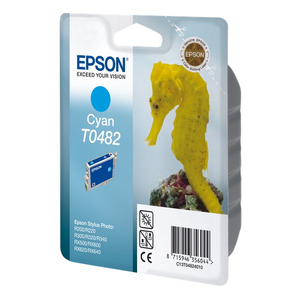 Originale Epson C13T04824010 Cartuccia inkjet blister RS ciano