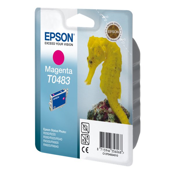 Originale Epson C13T04834010 Cartuccia inkjet blister RS magenta