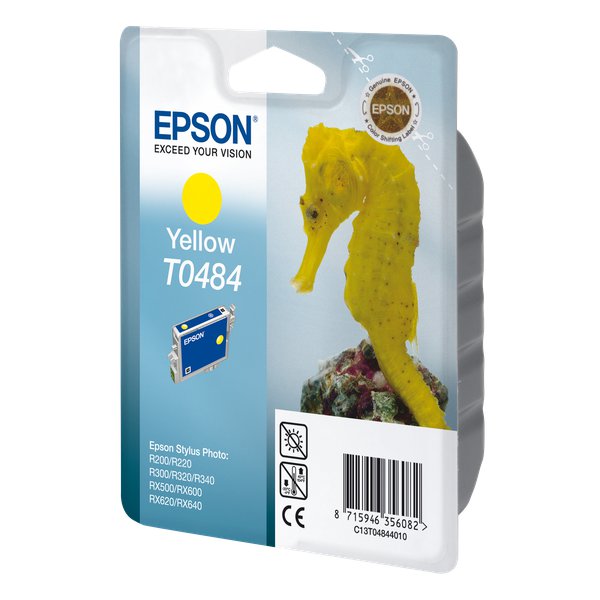 Originale Epson C13T04844010 Cartuccia inkjet blister RS giallo