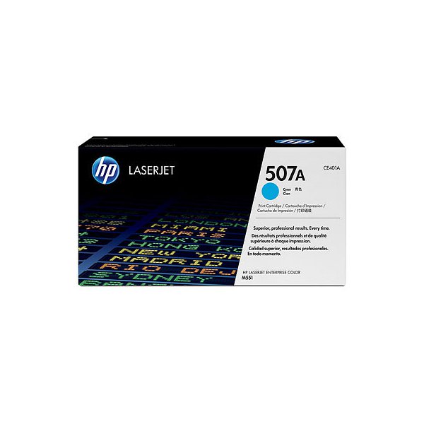 Originale HP CE401A Toner ColorSphere 507A ciano