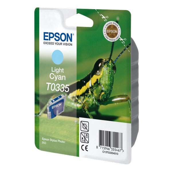 Originale Epson C13T03354010 Cartuccia inkjet blister RS STYLUS PHOTO ciano chiaro