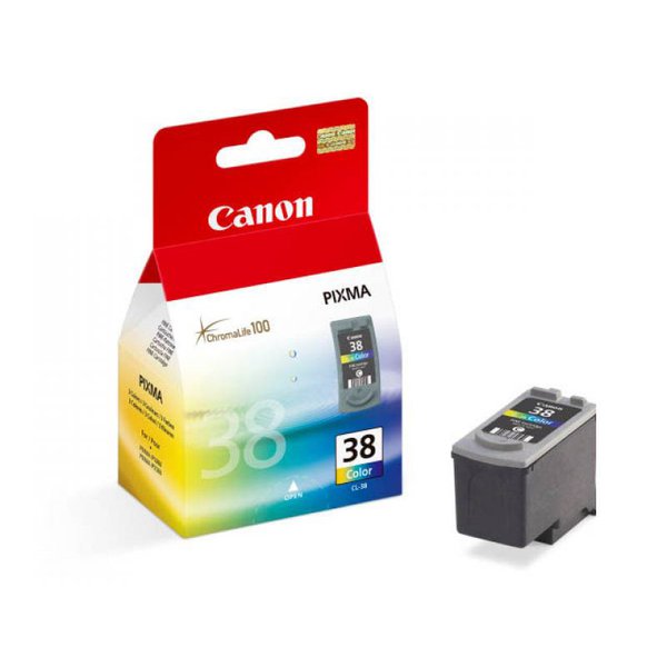 Originale Canon 2146B001 Cartuccia inkjet capacità ridotta CL-38 ciano+magenta+giallo