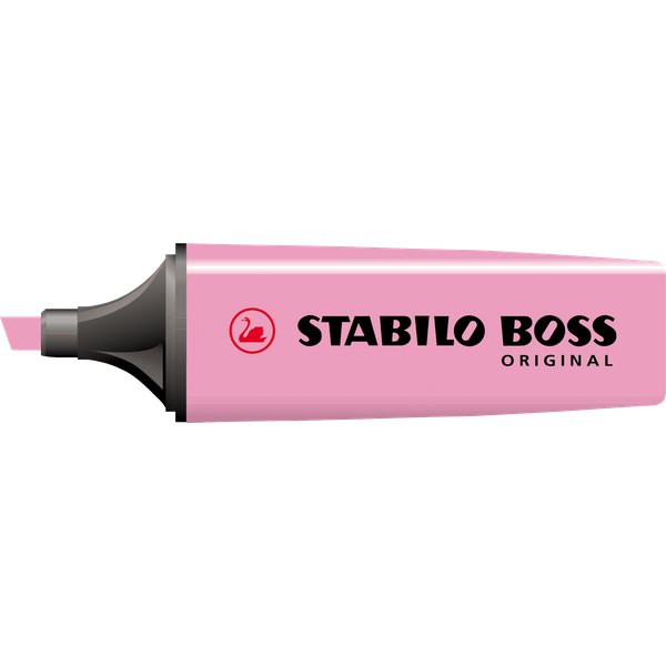 Scatola cartone evidenziatori Stabilo Boss Original - lilla - 2-5 mm - 70/58 (conf.10)