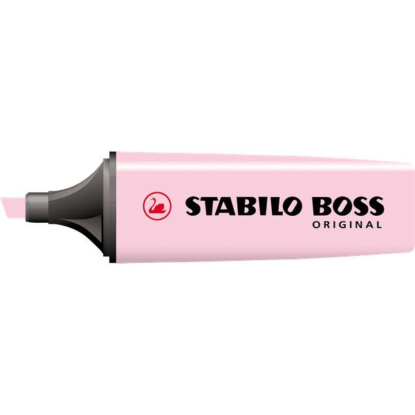 Scatola cartone evidenziatori Stabilo Boss Original - rosa - 2-5 mm - 70/56 (conf.10)