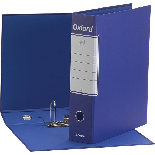 Registratori Oxford Esselte - Protocollo - dorso 8 - F.to utile 23x33 cm - blu - G850500 (conf.6)