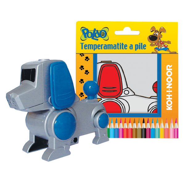 Temperamatite  elettrico Poldo a pile Pluto Koh-l-Noor - DAS174
