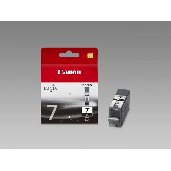 Originale Canon 2444B001 Serbatoio inchiostro Lucia (Pigmentato) PGI-7BK nero