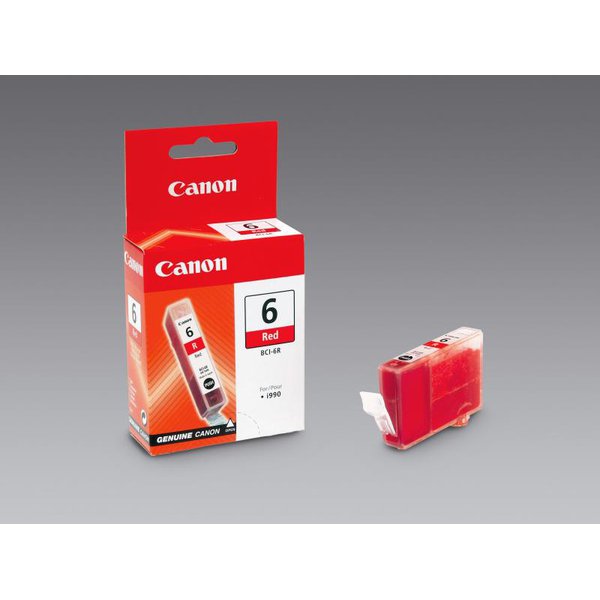 Originale Canon 8891A002 Serbatoio inchiostro BCI-6R rosso