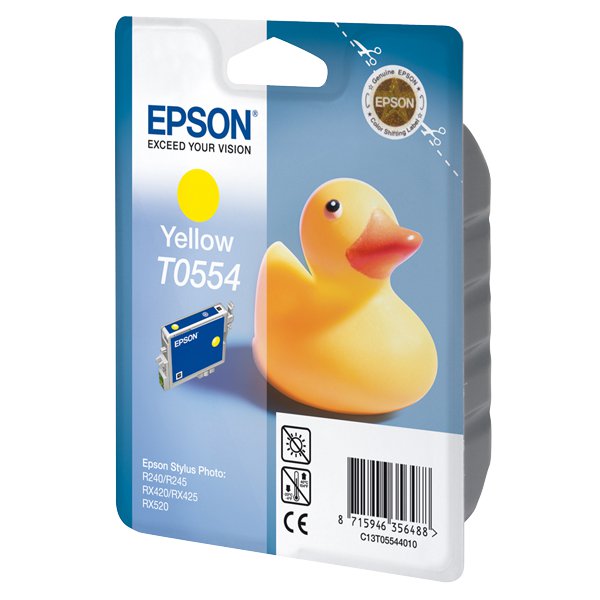 Originale Epson C13T05544010 Cartuccia inkjet blister RS STYLUS PHOTO giallo