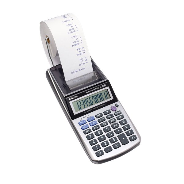 Calcolatrice P1-DTSC Canon - Argento metallizzato - 2494B001