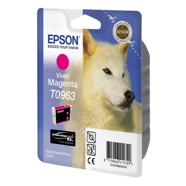 Originale Epson C13T09634010 Cartuccia inkjet ink pigmentato blister RS ULTRACHROME K3 magenta