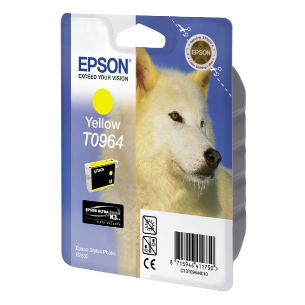 Originale Epson C13T09644010 Cartuccia inkjet ink pigmentato blister RS ULTRACHROME K3 giallo