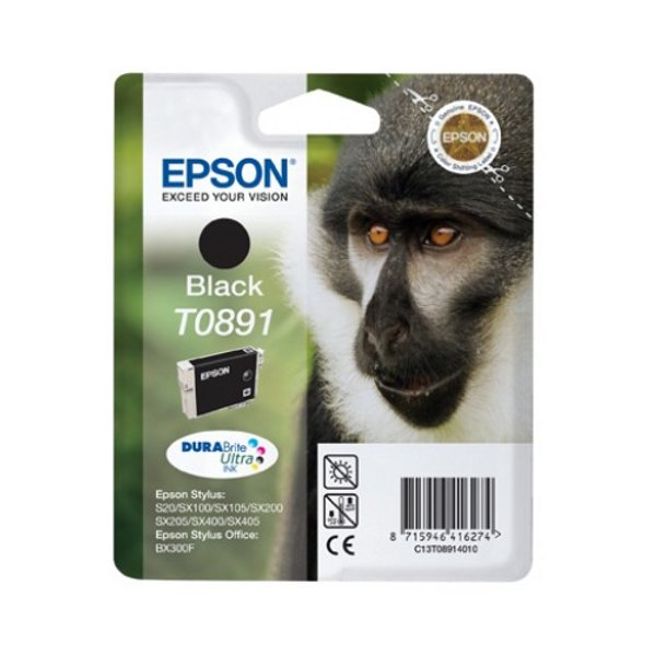 Originale Epson C13T08914011 Cartuccia inkjet ink pigmentato blister RS DURABRITE ULTRA nero