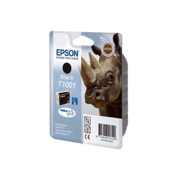 Originale Epson C13T10014010 Cartuccia inkjet alta resa ink pigmentato blister RS DURABRITE ULTRA nero