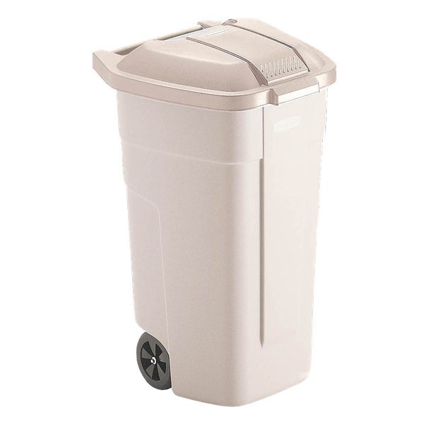 Coperchio beige per contenitore portarifiuti con ruote Mobile Bin