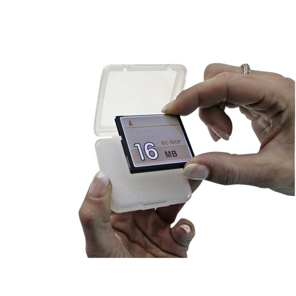 Porta memory card Exponent World - bianco ghiaccio - 48570 (conf.2)