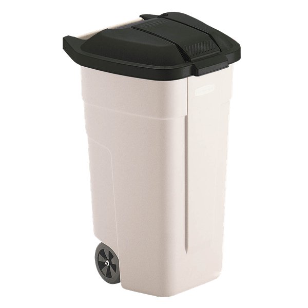 Coperchio nero per contenitore portarifiuti con ruote Mobile Bin