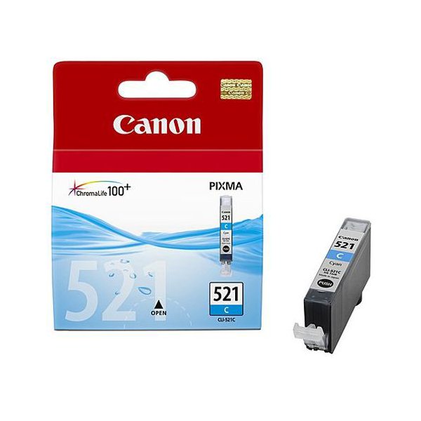Originale Canon 2934B001 Serbatoio inchiostro Chromalife 100+ CLI-521 C ciano