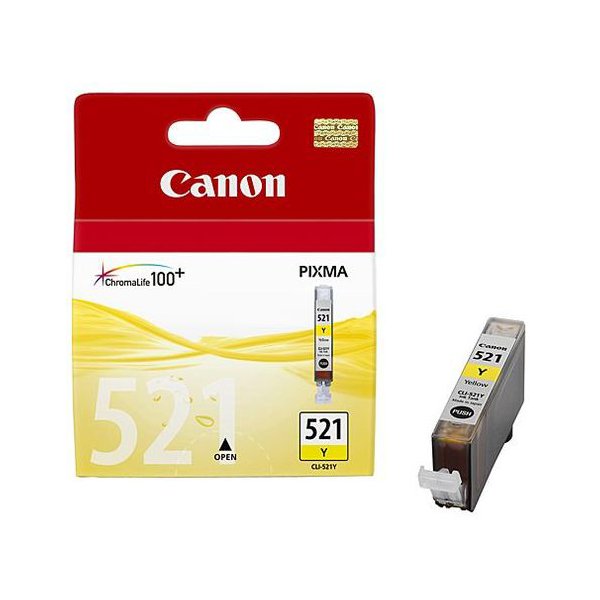 Originale Canon 2936B001 Serbatoio inchiostro Chromalife 100+ CLI-521 Y giallo