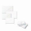 Biglietti e buste Ellebi Sadoch - Dalmazia - 9x14 cm - bianco - 8309 (conf.100)