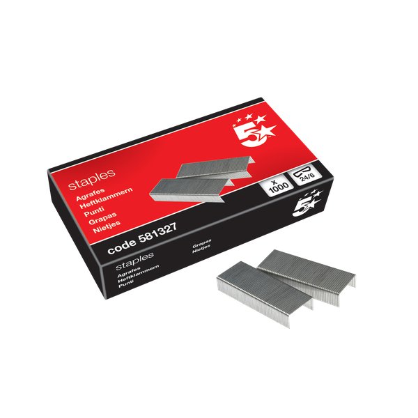 Punti universali 5 Star - Punti metallici 21/4 (6/4) - 23045500 (conf.2000)