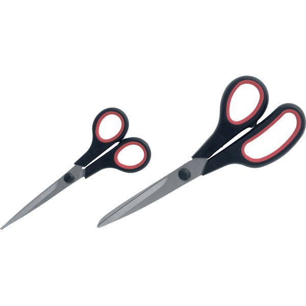 Forbici con impugnatura in gomma 5 Star - 16 cm - 909280