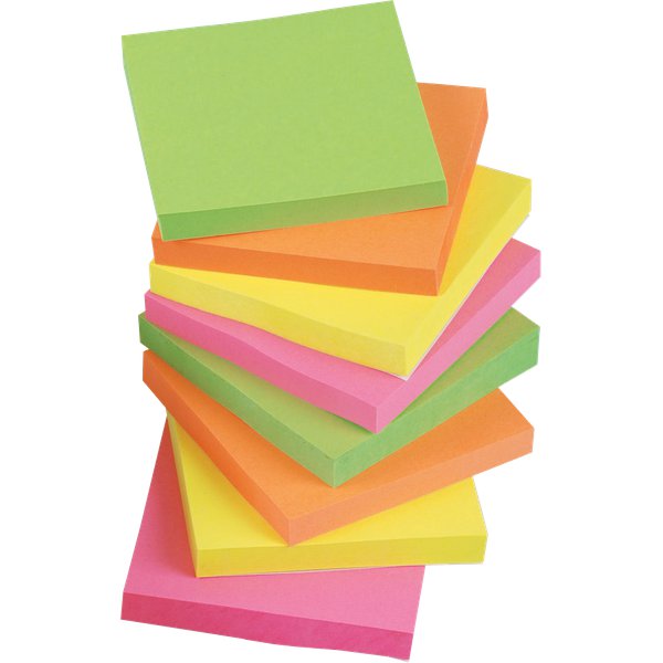 Blocchetti riposizionabili Neon 5 Star - 76x76 mm - assortiti neon - 912971 (conf.12)