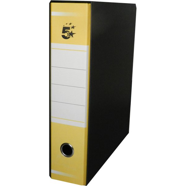 Registratori a leva 5 Star - Protocollo - Dorso 5 - 23x34 cm - giallo - (conf.14)