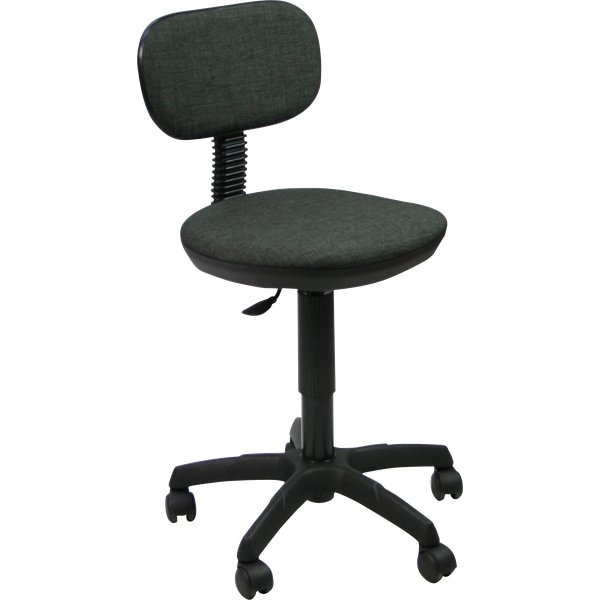 Sedia operativa dattilo Cadrega 5 Star - grigio antracite - 72-85 cm