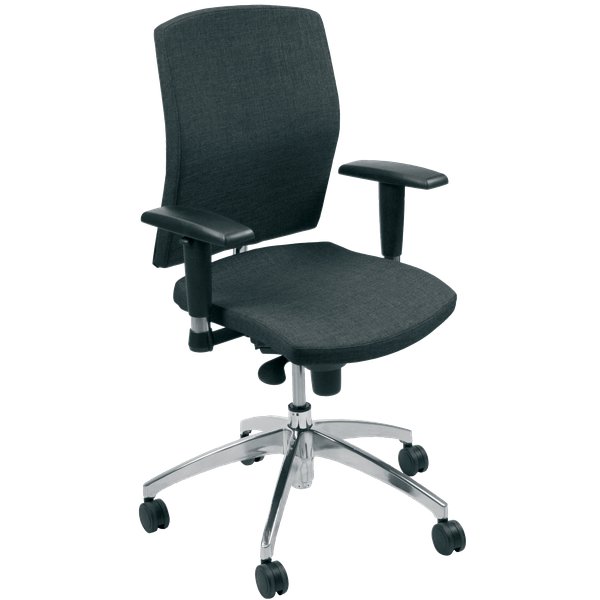 Sedie ergonomiche Cadrega 5 Star - Sedia Class - grigio antracite - 98-110 cm