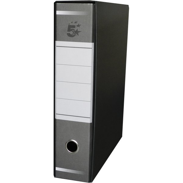Registratori a leva 5 Star - commerciale - 8 cm - 23x31 cm - grigio - SPU8NE