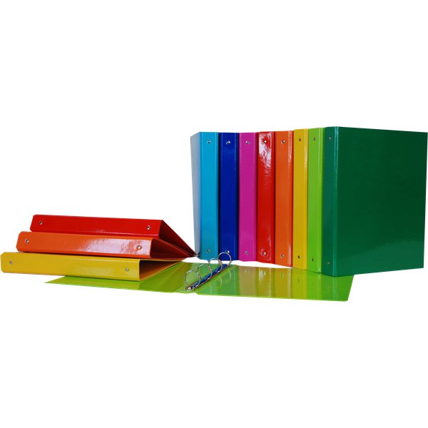 Raccoglitori 5 Star in carta plastificata  - verde lime - CPCL4-30VL