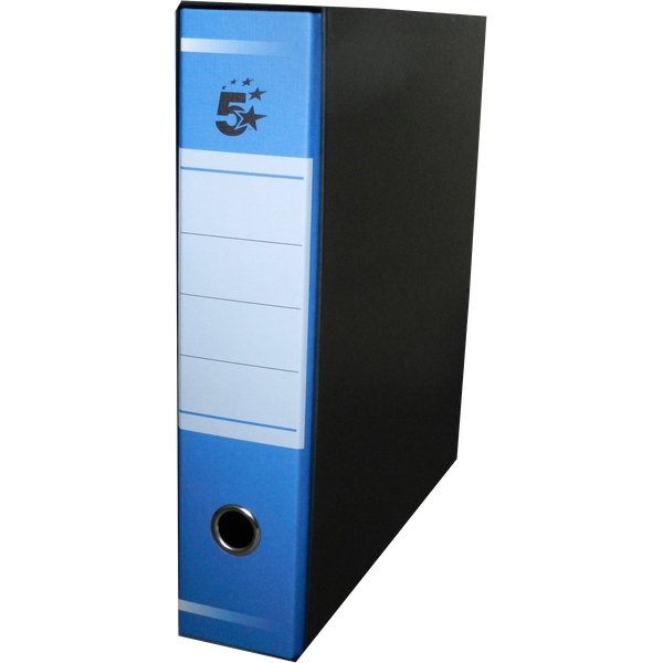 Registratori a leva 5 Star - commerciale - Dorso 5 cm - 23x31 cm - blu - SPU5BL-1